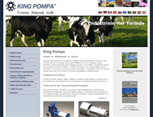 Tablet Screenshot of kingpompa.com